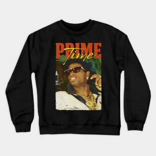 Vintage Deion Prime Time Crewneck Sweatshirt